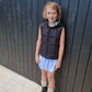 Weighted Vest- BLACK STRIPE kids to adults