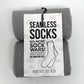 Seamless Socks-White 2 Pack