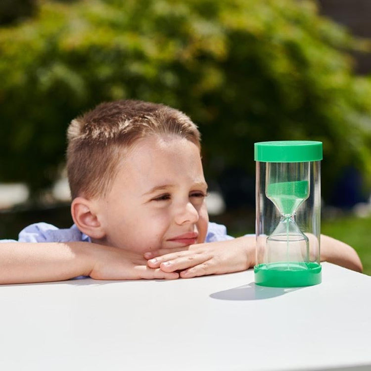 Child Using Timer Sand Timers- Strategies for Fair Play, and a timely solution to routin ...