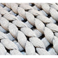 Marle Grey Weighted Chunky knotted Blanket