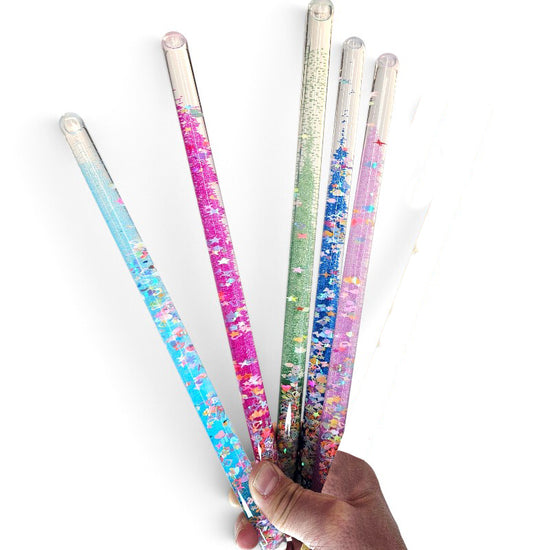 Glitter Wands