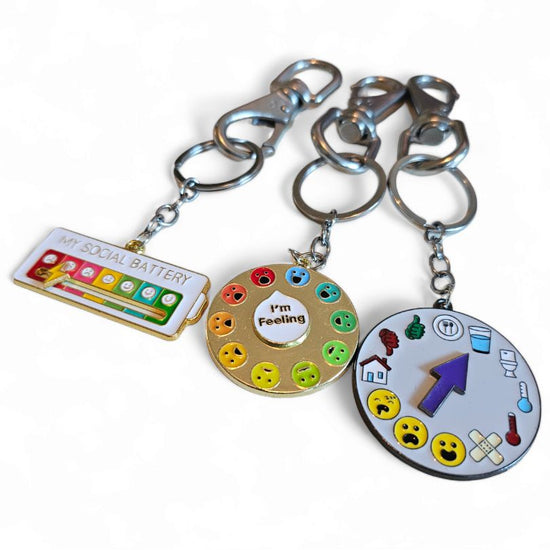 Emotions keychains