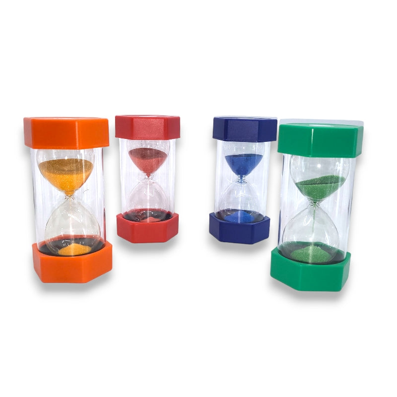 Sand timer Collection -1, 5, 10 & 30 Mins- Your time management soluti ...