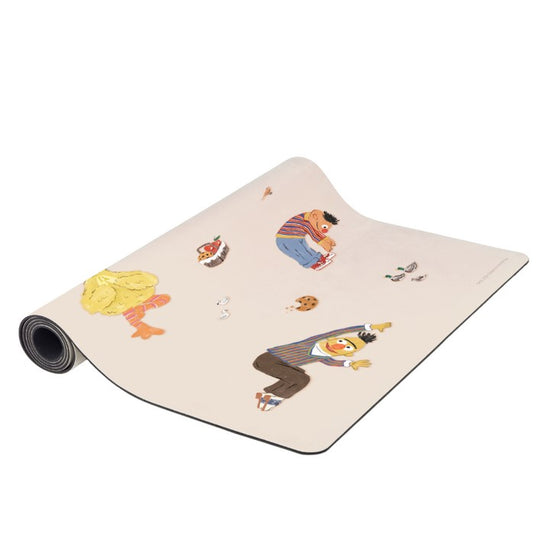 Mindful & Co Kids Printed Yoga Mats-Sesame