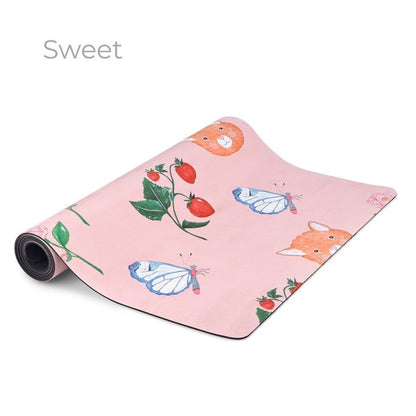 Mindful & Co Kids Printed Yoga Mats-Sweet