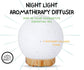 Aromatherapy Night Light- Moon Oil Diffuser