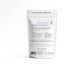 White package with text and a barcode on a white background