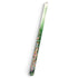 Full green glitter sensory wand with colourful confetti shown diagonally on a white background.
