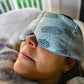 Heavy eyes- Weighted sleep mask Bluebird Day