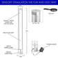 Water bubble fish Tube LED and bracket- The Tower of power!