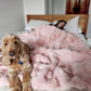 Weighted Blanket Bumpy Fur in PInk