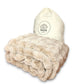 Weighted Blanket in Bumpy Fur in Natural