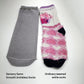 Seamless Socks-Black 2 Pack