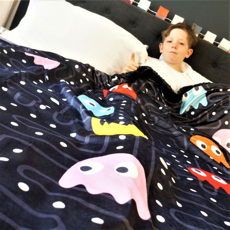 Weighted Blanket and cover in Arcade