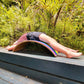 Balance Board with rainbow felt grip