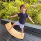 Balance Board with rainbow felt grip