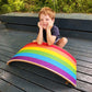 Balance Board with rainbow felt grip