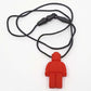 Chewie necklace -Lego Block Guy