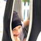 Double Layered Cotton Sensory Swing- Black