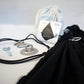 Double Layered Cotton Sensory Swing- Black