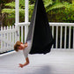 Double Layered Cotton Sensory Swing- Black