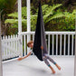 Double Layered Cotton Sensory Swing- Black