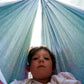 Double Layered Cotton Sensory Swing- Duck egg blue