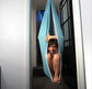 Double Layered Cotton Sensory Swing- Duck egg blue