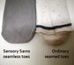 Seamless Socks-Rose with white band 2 Pack