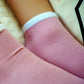 Seamless Socks-Rose with white band 2 Pack