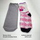 Seamless Socks-White 2 Pack