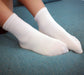 Seamless Socks-White 2 Pack