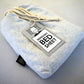 Sweet Dreams Sleep Kit-Bumpy Fur Grey Blanket large & Queen