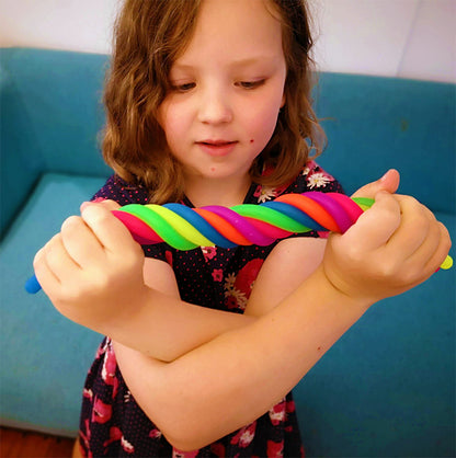 Stretchy Stress Strings