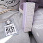 Sweet Dreams Sleep Kit-Bumpy Fur Grey Blanket large & Queen