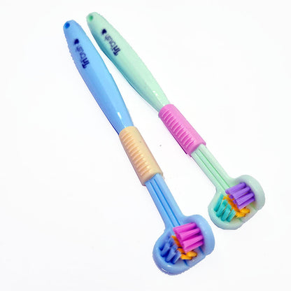 The Tri Brush- 3 sided toothbrush