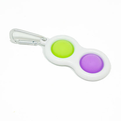 Two Tone Dimple Pop Fidget
