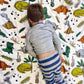 Weighted Blanket and cover in Dino Dan