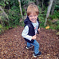 Weighted Vest- BLACK STRIPE kids to plus sized adults
