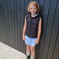 Weighted Vest- BLACK STRIPE kids to plus sized adults